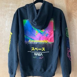 H&M Graphic Black NASA Hoodie